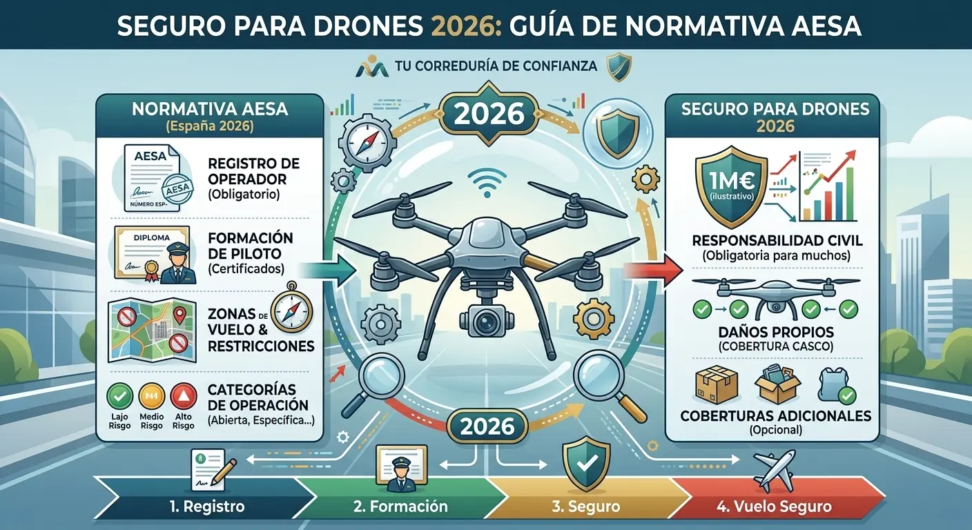 seguro para drones España